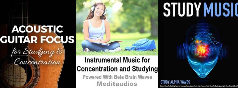 Examples of commercial study music