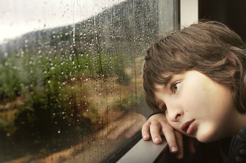 Qual é a diferença entre it's raining e it's rainy ?
