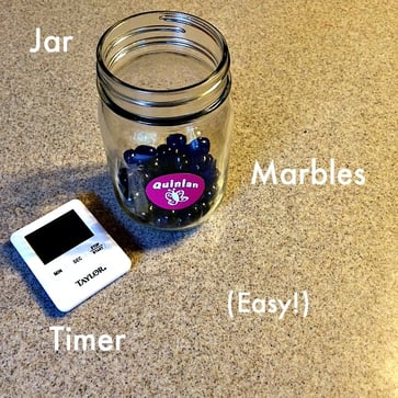 Marble jar planner