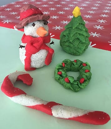 Festive dough creations