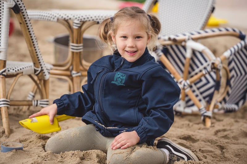 Join a playgroup that meets on the school campus