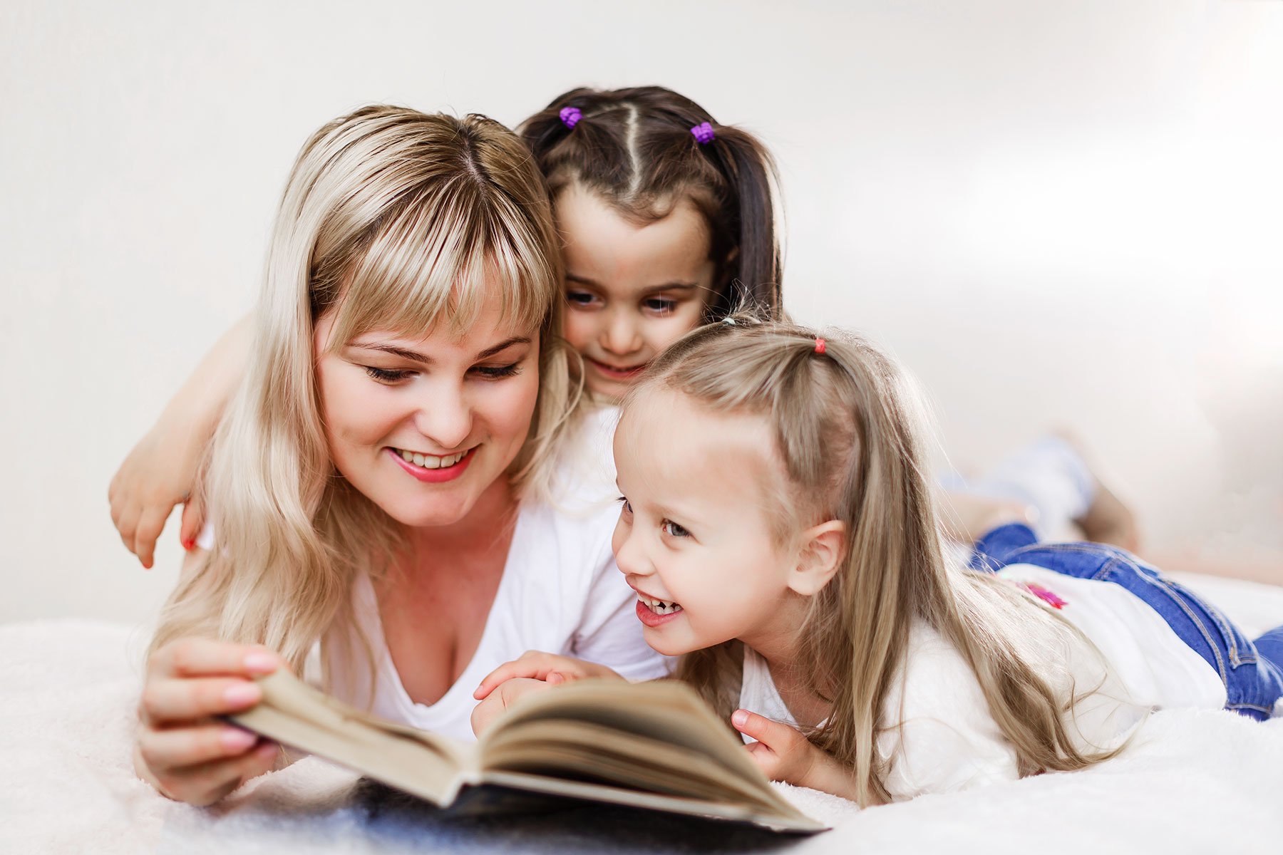 Reading to your child can be a special bonding time together and your child can enhance their language and vocabulary skills.